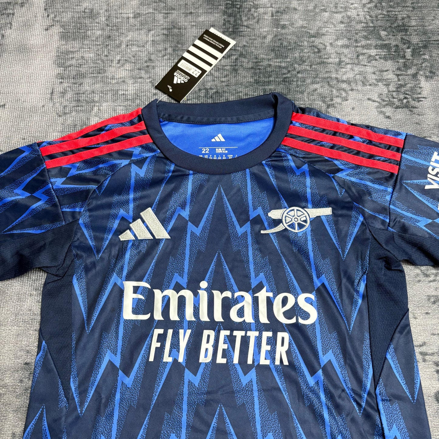 Arsenal Martin Ødegaard 8 Kids Away Soccer Jersey 2025-2026