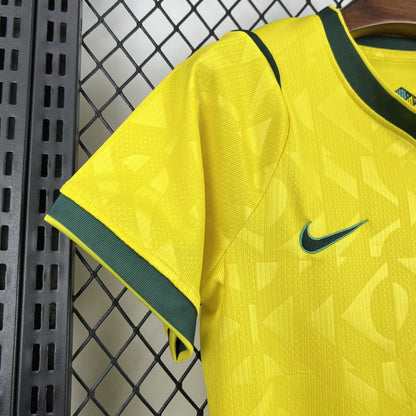 Brazil Kids Home Soccer Jersey World Cup 2026