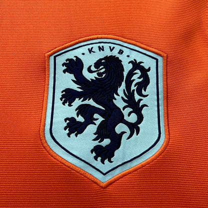 Netherlands Home Soccer Jersey UEFA Euro 2024 - Orange