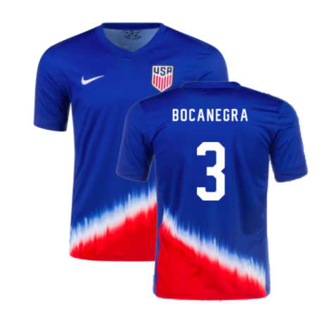 USA Carlos Bocanegra 3 Away Soccer Jersey 2024/25