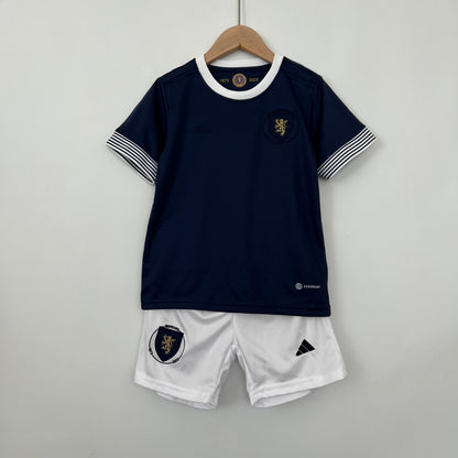 Kids & Junior Scotland 150th Anniversary Limited Edition Soccer Jersey Mini Kit 2023-24