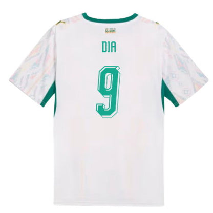 Senegal Boulaye Dia 9 Home Soccer Jersey World Cup 2026