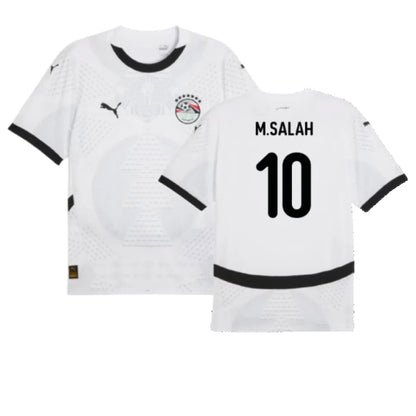 Egypt Mohamed Salah 10 Away Soccer Jersey 2024/25