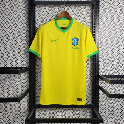 Brazil Maria Eduarda 15 Home Soccer Jersey World Cup 2023