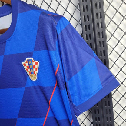 Croatia Borna Sosa 19 Away Soccer Jersey Euro 2024