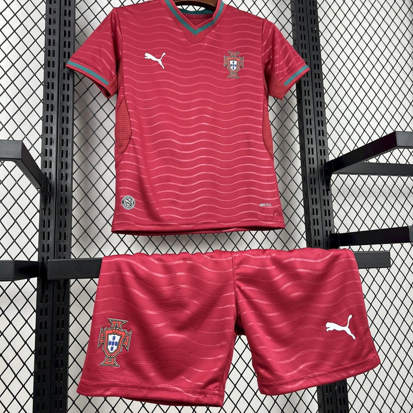 Portugal Kids Home Soccer Jersey World Cup 2026