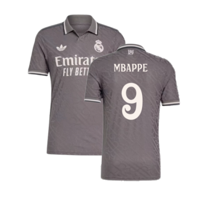 Real Madrid Kylian Mbappé 9 Third Soccer Jersey 2024/25