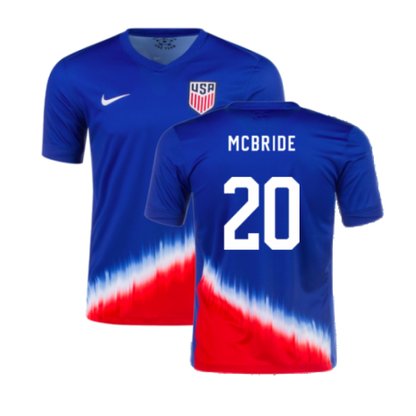 USA Brian McBride 20 Away Soccer Jersey 2024/25