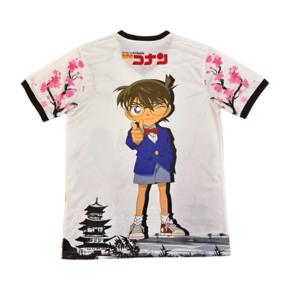 Japan Case Closed Conan Special Edition Soccer Jersey 2024/25 - White