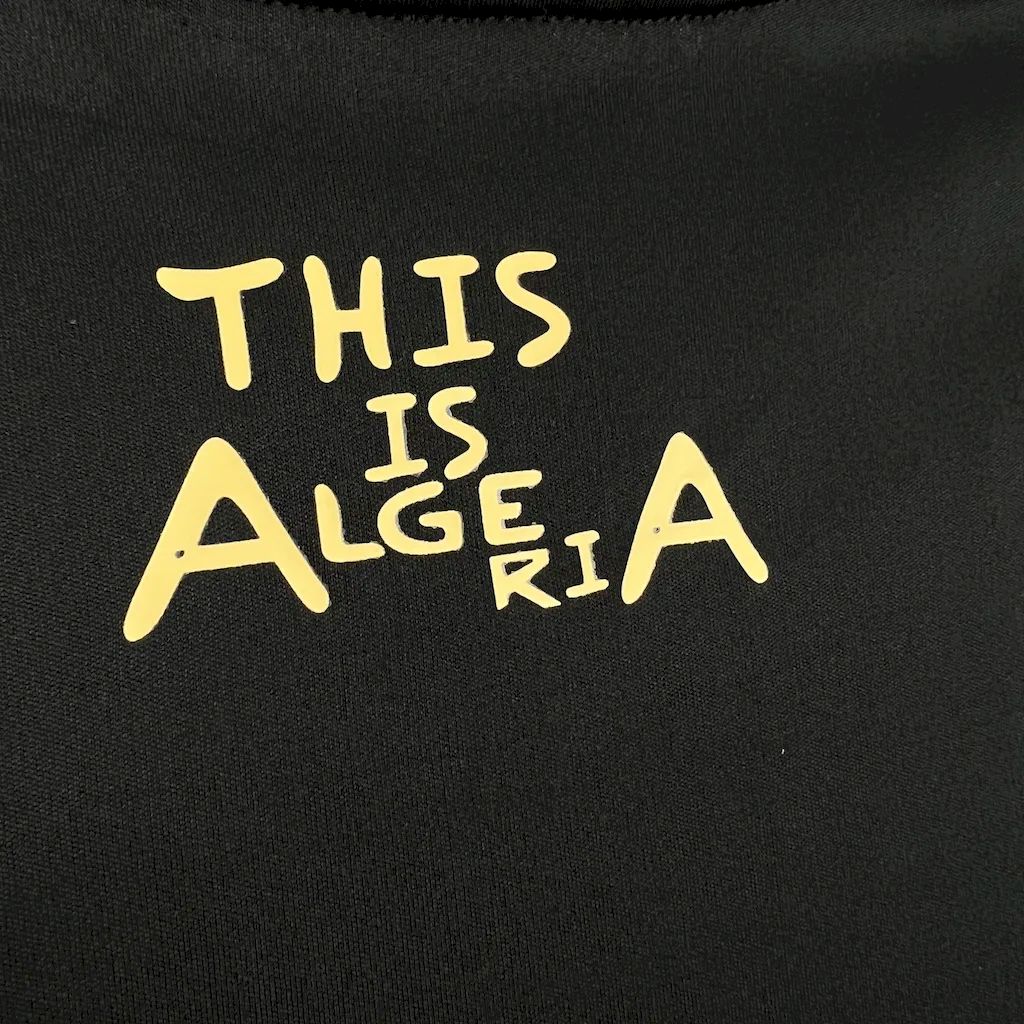 Algeria x Karakou Special Edition Soccer Jersey 2024/25 - Black