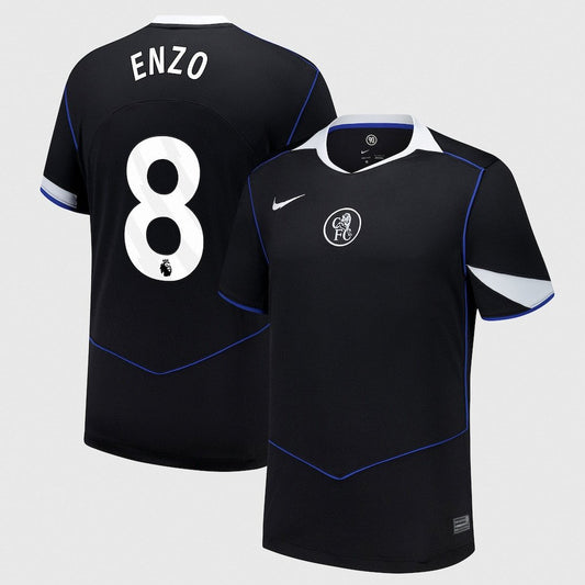 Chelsea Enzo Fernandez 8 Third Soccer Jersey 2025-2026
