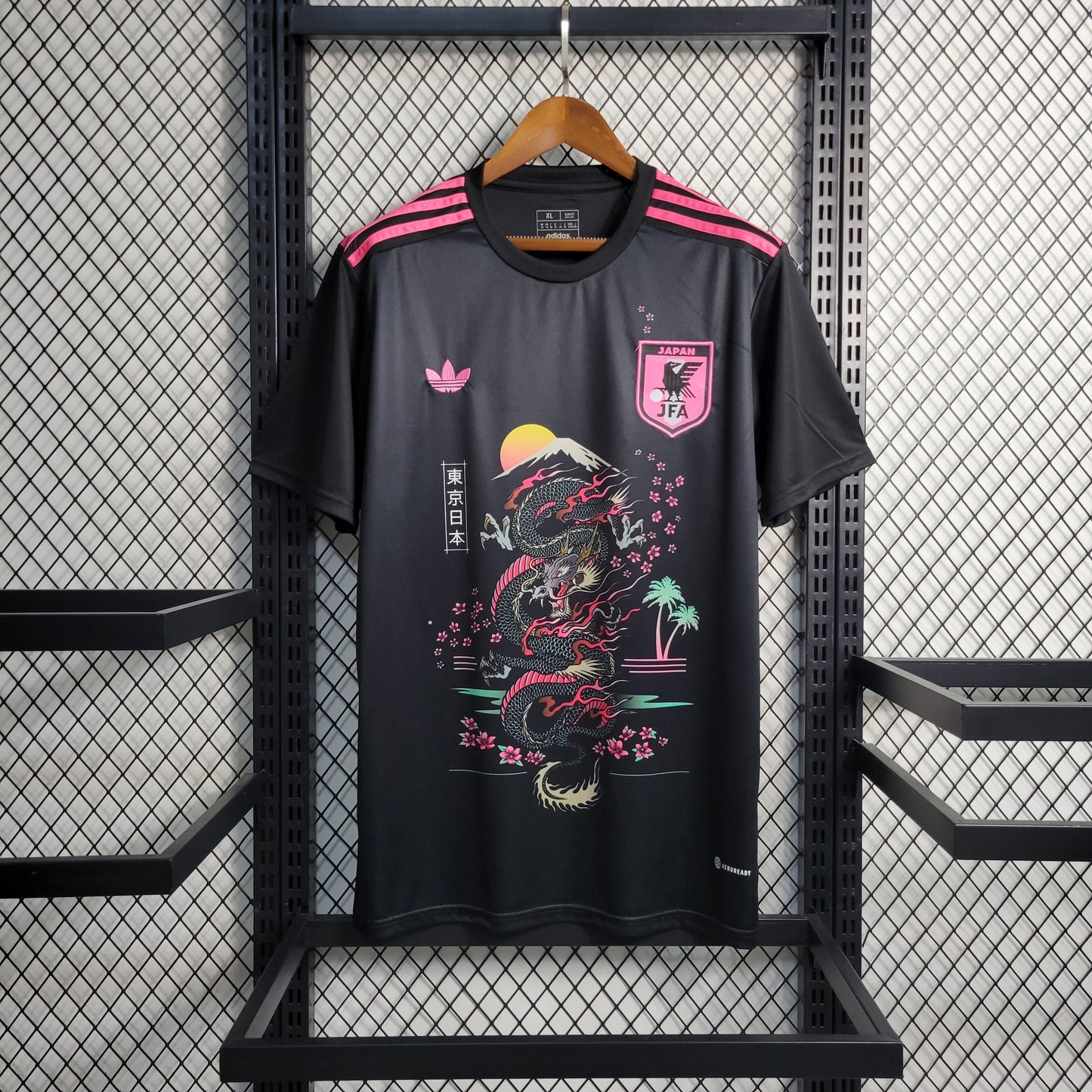 Japan Limited Edition Dragon Soccer Jersey 2023/24 - Black