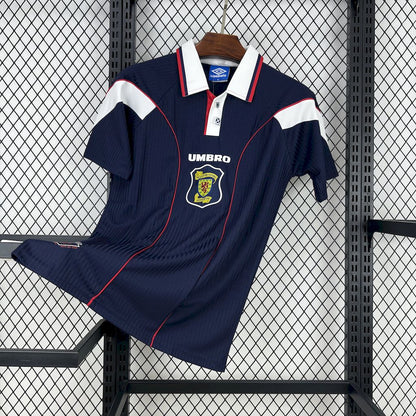 Scotland Retro Home Soccer Jersey 1996-1998