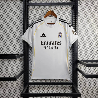 Real Madrid Jude Bellingham 5 Home Soccer Jersey 2025-2026