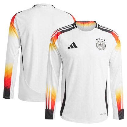 Germany Long Sleeve Home Soccer Jersey UEFA Euro 2024