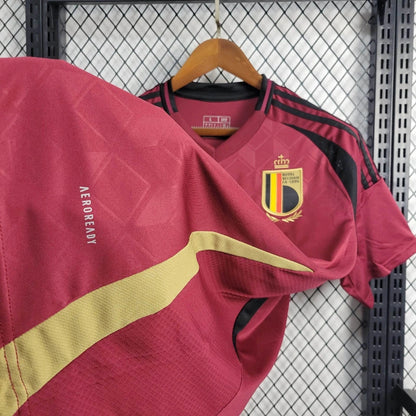 Belgium Eden Hazard 10 Home Soccer Jersey UEFA Euro 2024
