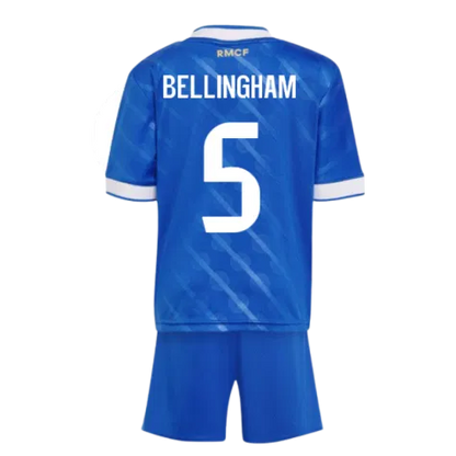 Real Madrid Jude Bellingham 5 Kids Third Soccer Jersey 2025-2026