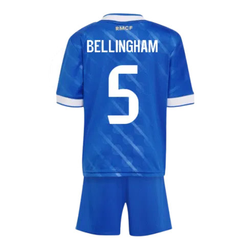 Real Madrid Jude Bellingham 5 Kids Third Soccer Jersey 2025-2026
