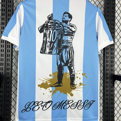 Argentina Lionel Messi 50th Anniversary Special Edition Soccer Jersey 2024-2025