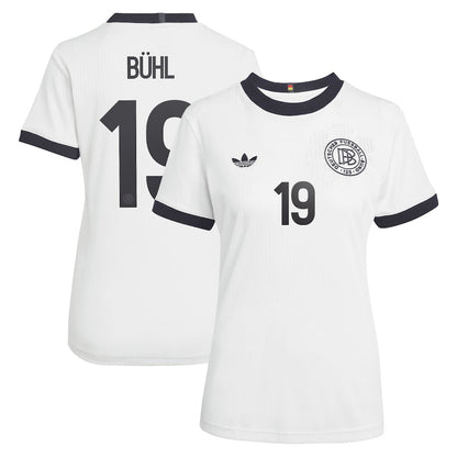 Germany Klara Bühl 19 Women's Home Soccer Jersey Euro 2025