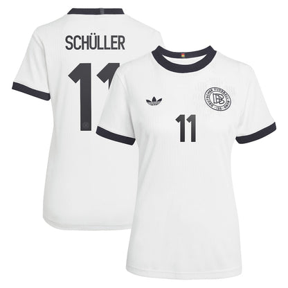 Germany Lea Schüller 11 Women's Home Soccer Jersey Euro 2025