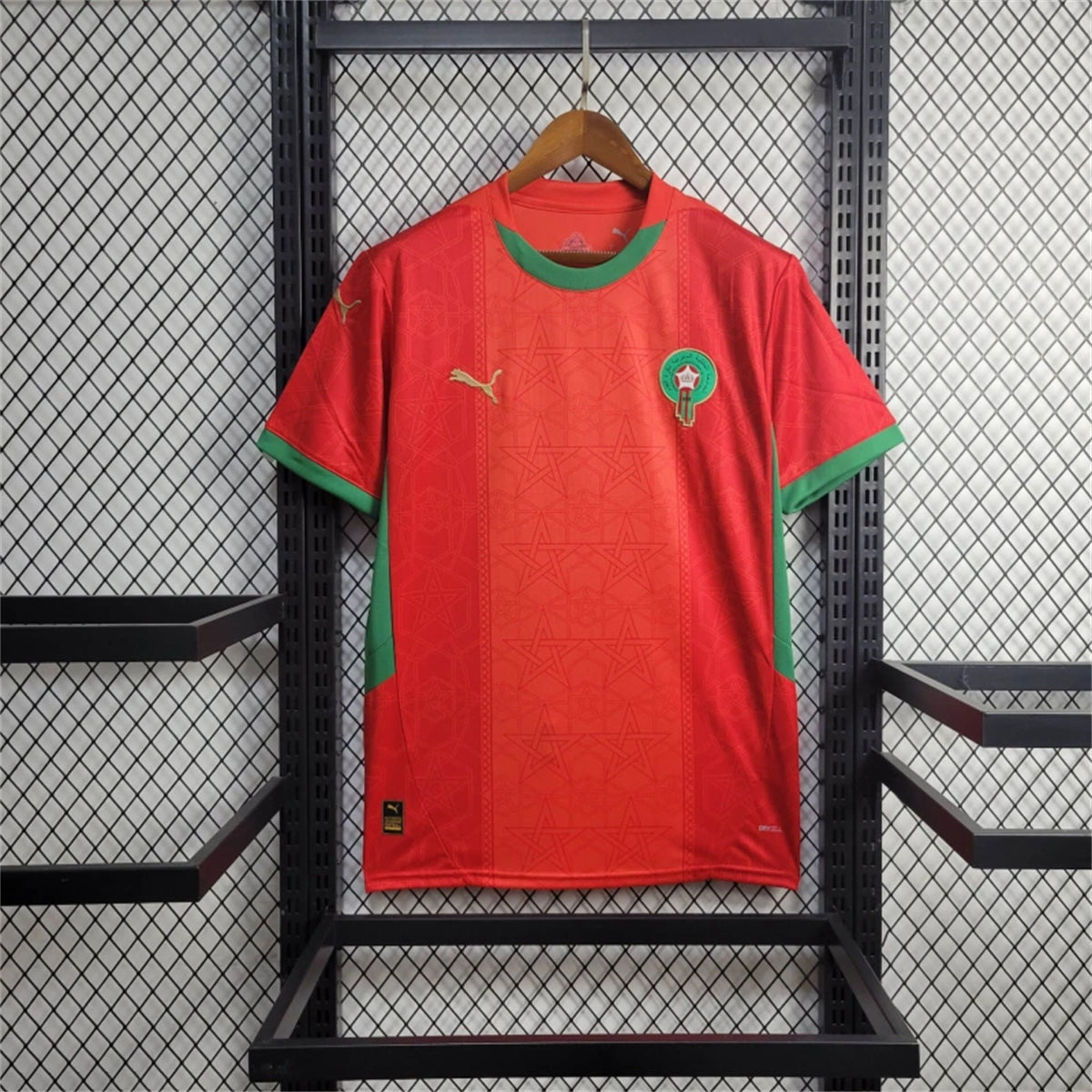 Morocco Hakim Ziyech 7 Home Soccer Jersey 2024/25