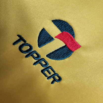 Brazil Retro Home Soccer Jersey 1988-1990