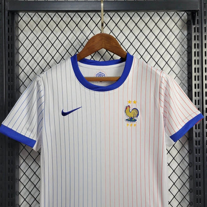 France Marcus Thuram 15 Kids Away Soccer Jersey Euro 2024