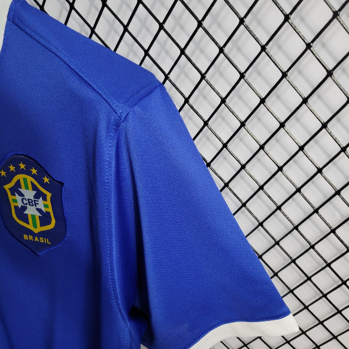 Brazil Retro Away Soccer Jersey World Cup 2006