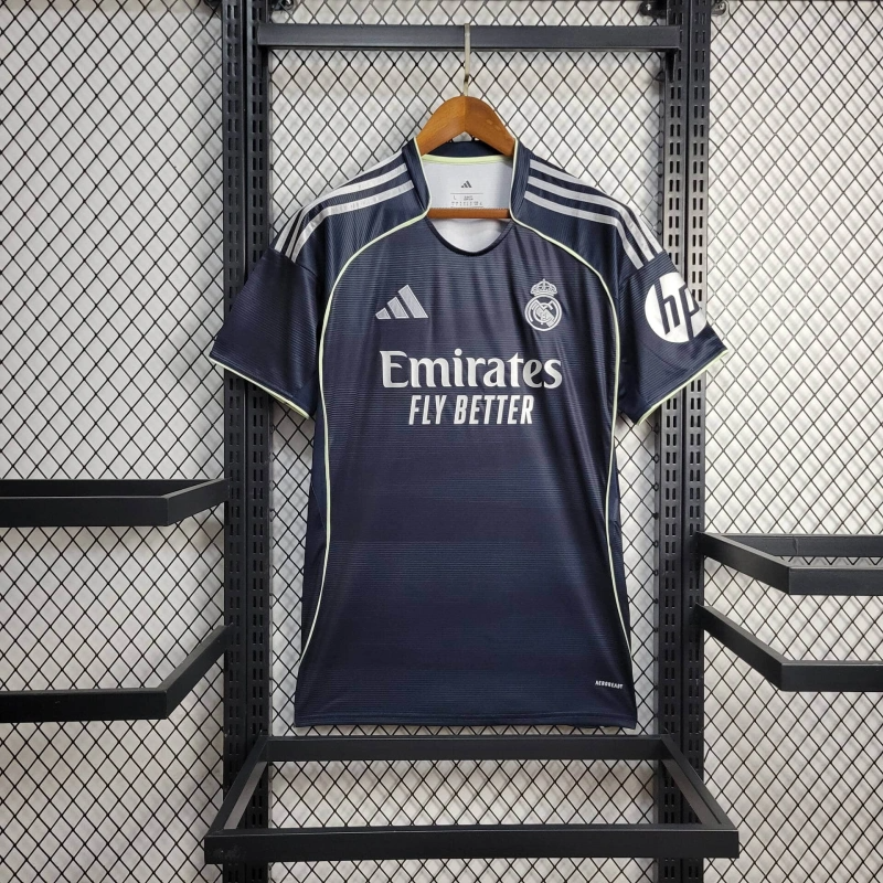 Real Madrid Kylian Mbappé 10 Away Soccer Jersey 2025-2026