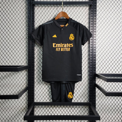 Real Madrid Vini JR 7 Third Kids Soccer Jersey 2023/24