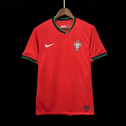 Portugal Deco 20 Home Soccer Jersey Euro 2024
