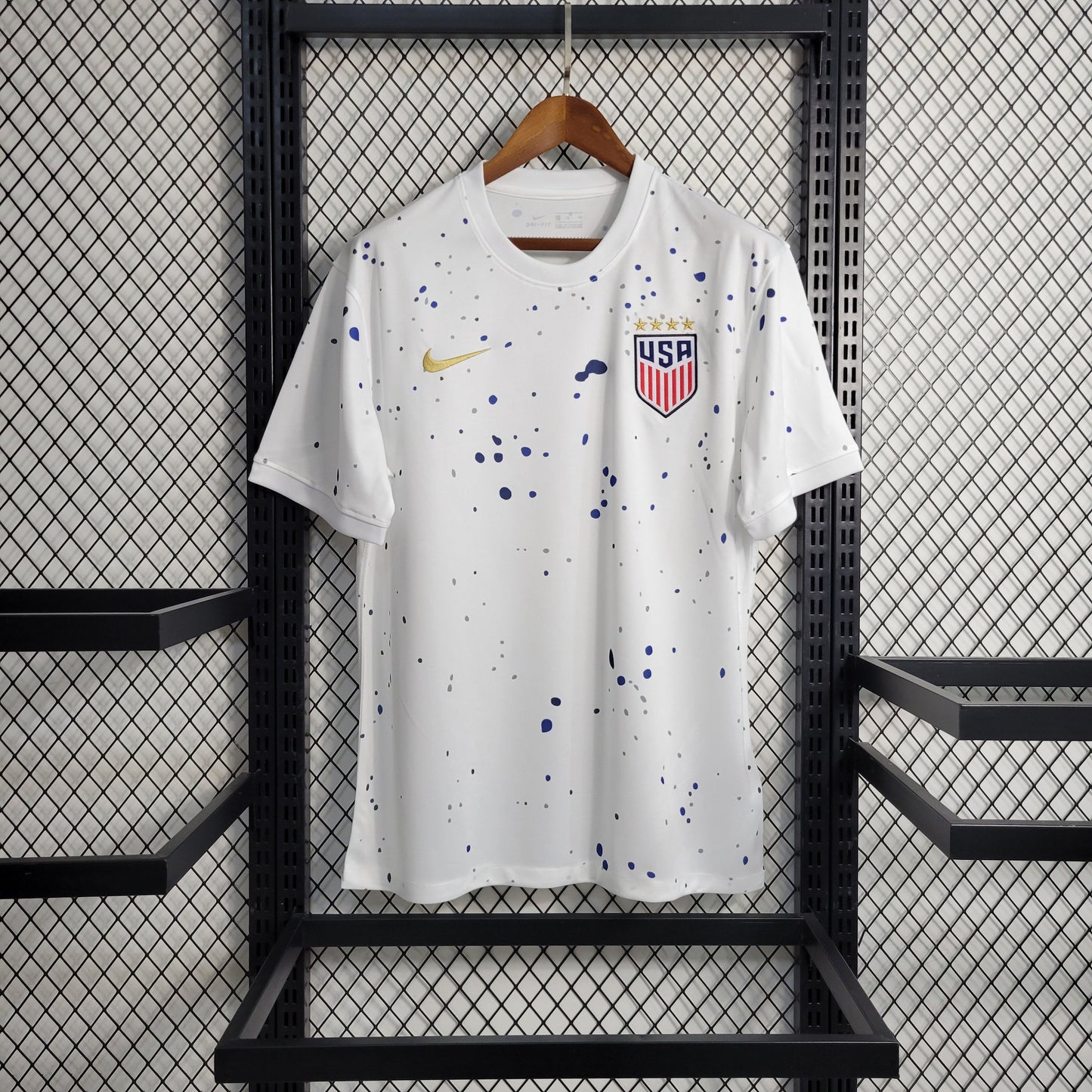 USA Trinity Rodman 20 Home Soccer Jersey - World Cup 2023