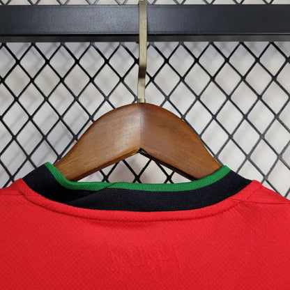 Women's Portugal Cristiano Ronaldo 7 Home Soccer Jersey Euro 2024