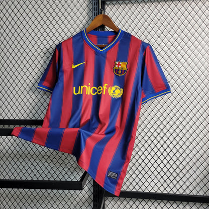 FC Barcelona Lionel Messi 10 Home Retro Soccer Jersey 2009-2010