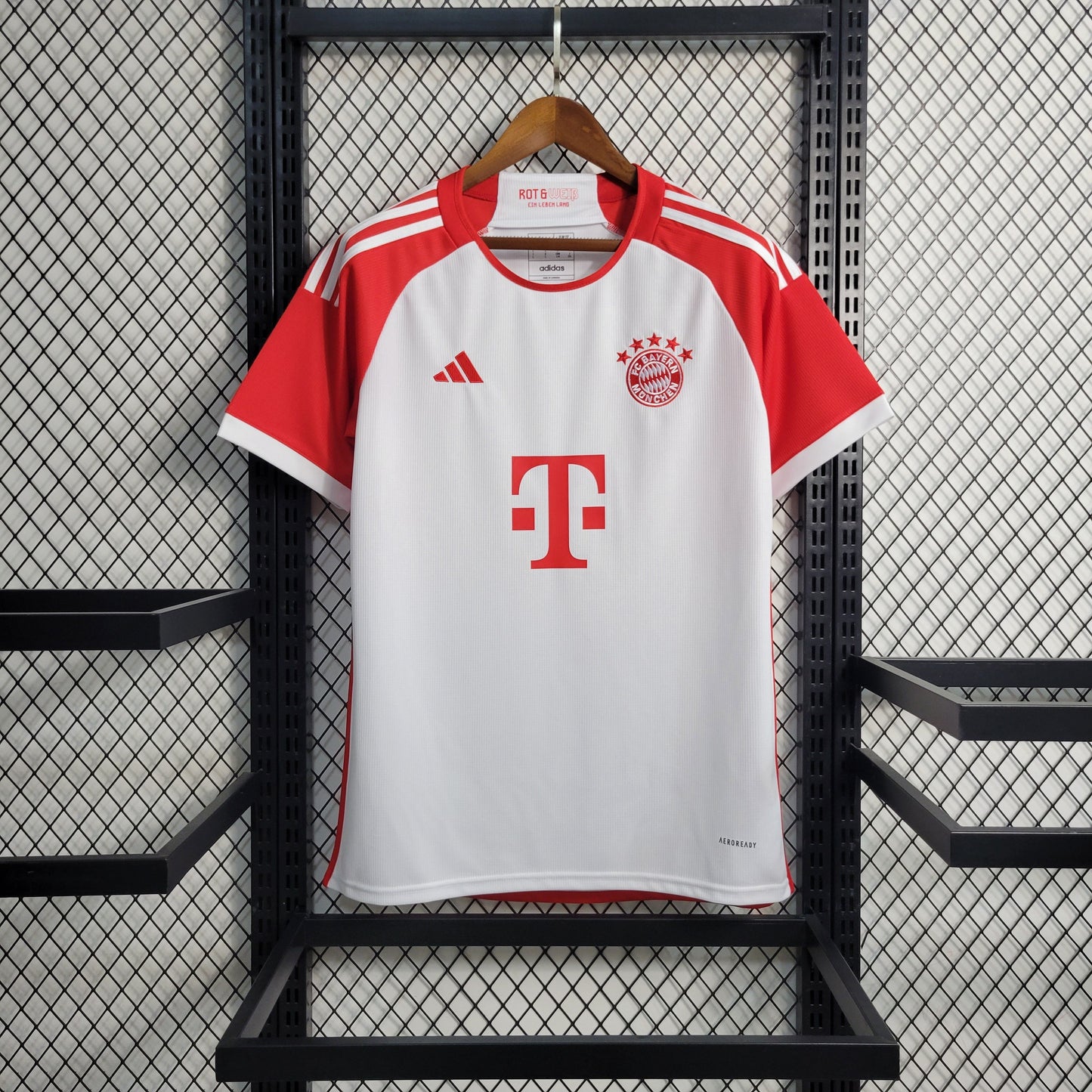 Bayern Munich Jamal Musiala 42 Home Soccer Jersey 2023/24