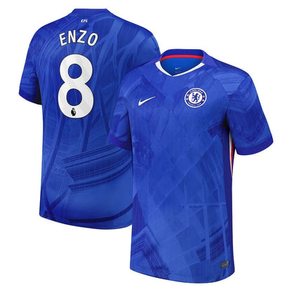Chelsea Enzo Fernandez 8 Home Soccer Jersey 2025-2026