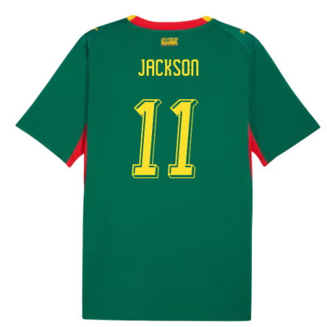 Senegal Nicolas Jackson 11 Away Soccer Jersey World Cup 2026