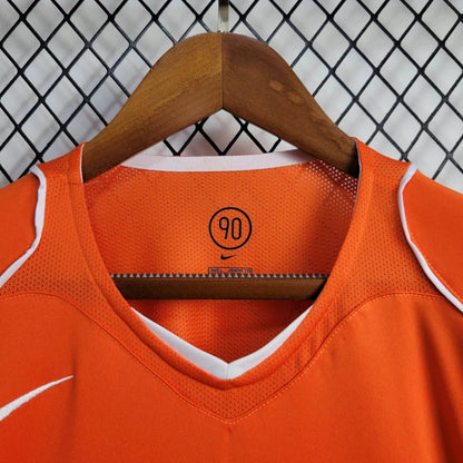 Netherlands Home Retro Soccer Jersey EURO 2004