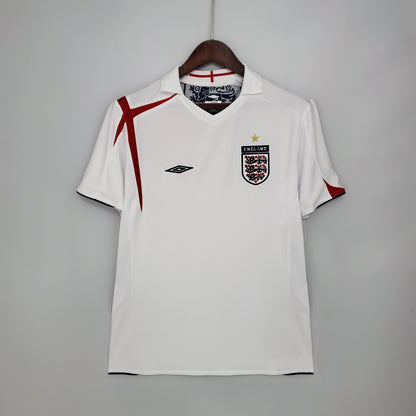 England Retro Home Soccer Jersey World Cup 2006