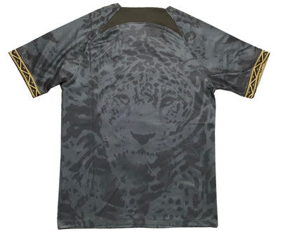 Brazil Limited Edition Soccer Jersey Leopard - Black
