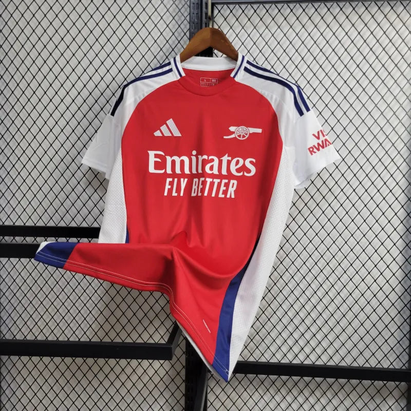 Arsenal Declan Rice 41 Home Soccer Jersey 2024/25