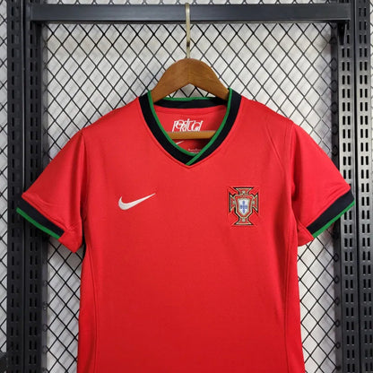 Women's Portugal Pepe 3 Home Soccer Jersey Euro 2024