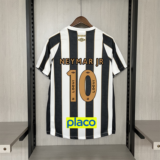 Santos Neymar Jr. 10 Away Soccer Jersey 2024/25