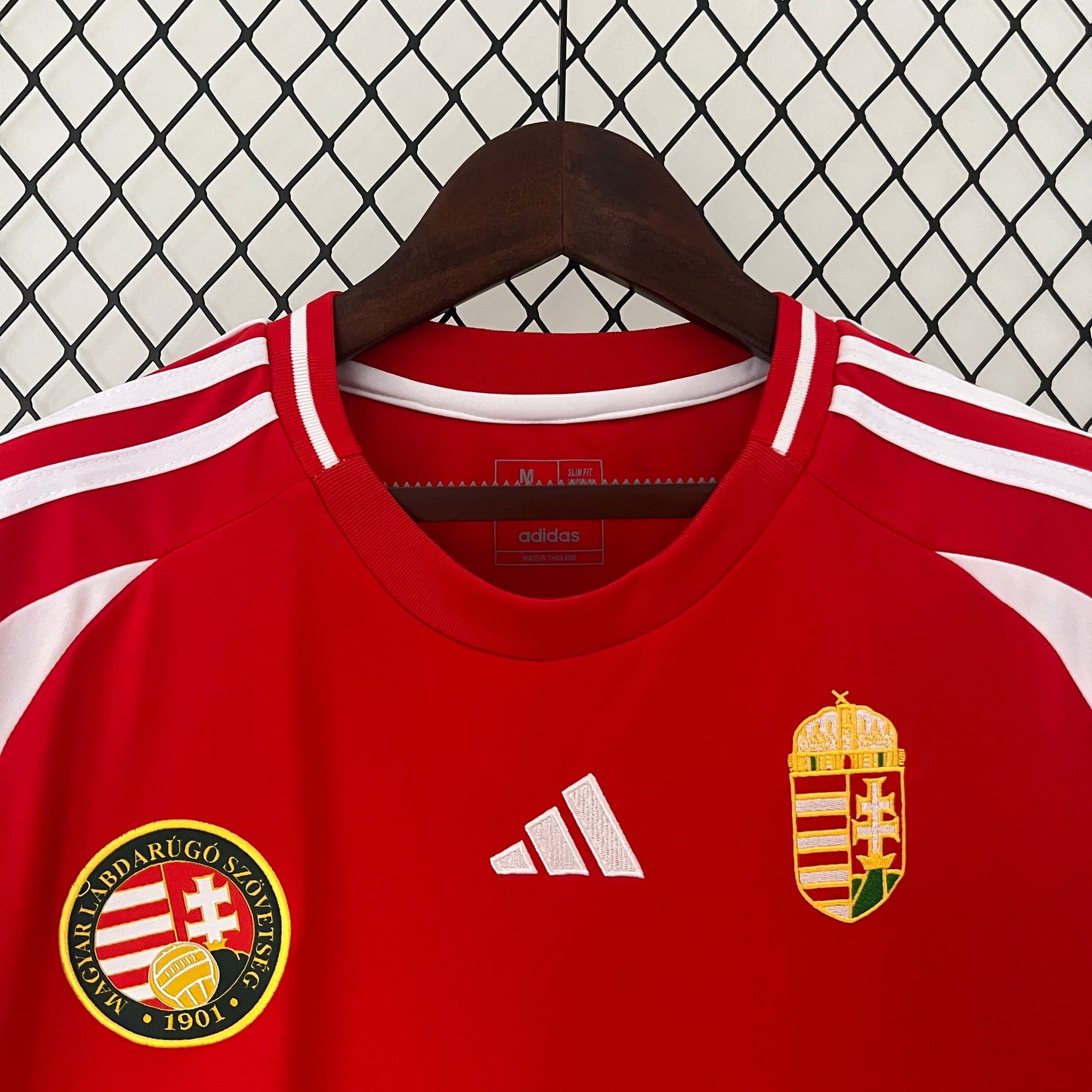 Hungary Dominik Szoboszlai 10 Home Soccer Jersey UEFA Euro 2024