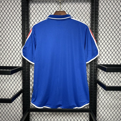 France Home Retro Soccer Jersey UEFA Euro 2000