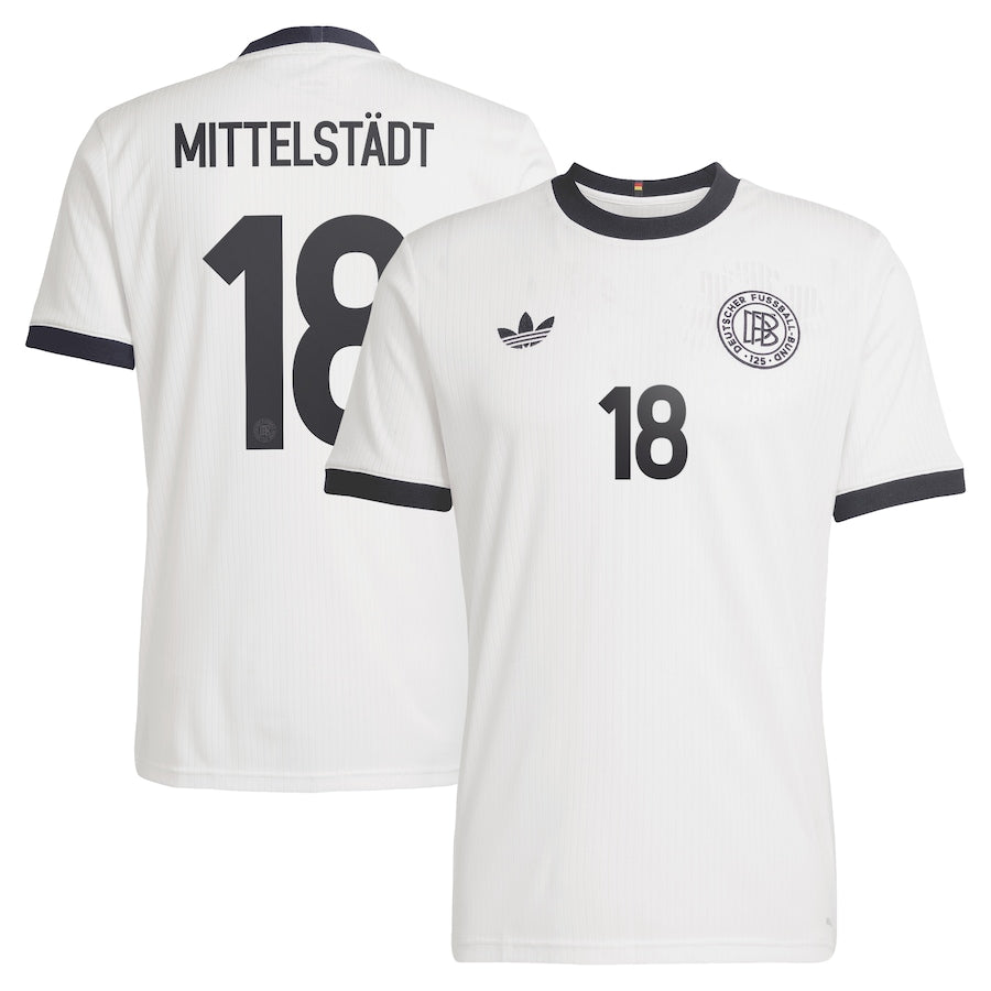 Germany 125 Anniversary Maximilian Mittelstädt 18 Home Soccer Jersey 2024-2025
