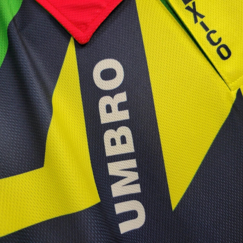 Classic and Retro Mexico Jorge Campos Goalkeeper Soccer Jersey - Red