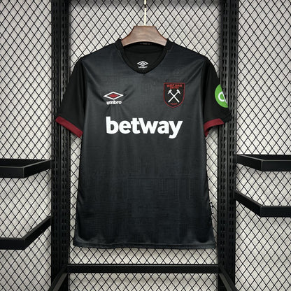 West Ham United Declan Rice 41 Away Soccer Jersey 2024/25
