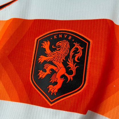 Netherlands Jerdy Schouten 16 Away Soccer Jersey World Cup 2026